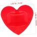 Buy FRCOLOR 25pcs Heart Shaped Stickers - Self-Adhesive Care Patches & Bandages for Home Use | Red Heart Stickers (3.80X3.20X0.20CM) - Fast International Shipping - Buy Online on GoSupps.com