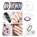 Portable Electric Nail Drill with UV LED Lamp Kit - Manicure Pen & Tools Set for Beginners | Nail Files, Gel Brushes, Dotting Tools, Rhinestones, Stickers & Glitter Powder Included - Buy Online on GoSupps.com