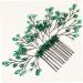 Mikinona Green Branches and Leaves Hair Comb Leaf Comb Hairpin Wedding Comb Hairpin Wedding Crystal Hair Decor Wedding Headdress Crystal Leaf Headdress Crystal Comb Hairpin Leaf Hair Comb - Buy Online on GoSupps.com