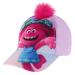 DreamWorks Girls' Little Baseball Cap, Trolls Adjustable Kids Hat for Ages 4-10 Purple