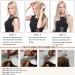 Secret Wire in Hair Extensions Straight Curly Wavy Hair Extension Long Hairpiece Blonde Brown Black Color For Women 20" Curly - Ash blonde mix silver grey 20 Inch Ash blonde mix silver grey - Buy Online on GoSupps.com