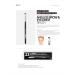 SILSTAR Professional Angled Brow & Eyeliner Brush - Cruelty-Free Synthetic Hair Makeup Brush with Natural Birch Wooden Handle - Made in Korea - Buy Online on GoSupps.com