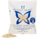 Beauty image Professional wax pearls with beeswax and titanium dioxide - hot wax for pain -free hair removal - without stripes.Elastic Spanish wax - white 1 kg