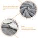 Alomejor Heating Pillows for Neck Shoulder & Back - 6 Heat Levels 4 Timers Silver Gray EU Plug (220-240V) - Perfect Winter Comfort - Buy Online on GoSupps.com