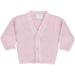 Baby Cardigan Premature Baby Cardigan Winter Knitted Cardigan for Baby Boys & Girls Ribbed Knit Baby Knitwear Made in Portugal Pink Newborn 0 Months Pink
