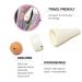 AOA Studio Volcanic Face Roller - Oil-Absorbing Reusable Facial Skincare Tool for Massage (White) | Best Face Massager - Buy Online on GoSupps.com