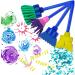Kids Paint Sponge Set - 21 Piece Sponge Painting Kit for Early Learning and Art Crafts - Buy Online on GoSupps.com
