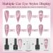 MIZHSE Crystal Cat Eye Gel Nail Polish Set with Cat Eye Gel, Glitter, and 2 Magnet Sticks - Sparkle and Shine with this UV LED Nail Art Gift Set - Buy Online on GoSupps.com