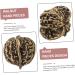 Zerodeko Chinese Walnut Decoration | Hand Exercise Balls for Adults | Mini Walnut Figures & Brass Handicrafts | Unique Tea & Pet Decor - Buy Online on GoSupps.com