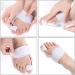 ALINZO Bunion Corrector Sleeves - Non-Surgical Bunion Relief for Women and Men - Hallux Valgus Correction and Pain Relief - Big Toe Separator (Black) - Buy Online on GoSupps.com