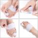 Alinzo Bunion Corrector for Men & Women | Non-Surgical Hallux Valgus Relief Sleeves & Big Toe Separator (Gray) - Buy Online on GoSupps.com