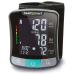 HealthSmart Digital Elite Wrist Blood Pressure Monitor with Cuff That Measures Pulse Heartbeat and High or Low BP, 120 Reading Memory Stores Up to 60 Readings for 2 Users
