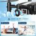 FeriEtelf T25 Mini Drone with Camera - 1080P HD | RC Drones for Kids and Adults | One Key Take Off/Landing | Gravity Sensor | Gesture Control | Voice Control | 3D Flip - Buy Online on GoSupps.com