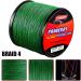 BAIKALBASS Braided Fishing Line | 4 Strands Multifilament PE Braid | Saltwater 6LB-100LB | Super Strong 328Yds/50LB - Buy Online on GoSupps.com