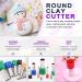 Swpeet 122Pcs Rose Gold Clay Extruder Gun and Fondant Cake Mold Set for DIY Craft and Cake Decorating Polymer Clay Cutters Kit with Cookie Plunger Cutter Tool - Buy Online on GoSupps.com