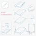 Wedge Anti Roll Baby Changing Mat 70x50 cm | Waterproof Baby Top Changer for 120x60 cm Cot | Raised Edges | Unisex Design (Rowanberry Pink) - Buy Online on GoSupps.com