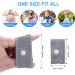 Motion Sickness Bands 2 Pairs for Kids and Adults - Anti Nausea Wristbands for Car, Sea Travel - Black/Gray - Buy Online on GoSupps.com