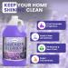 LAVENDER Multi-Purpose Cleaner 128oz - Extra Strong Floor Cleaner & Odor Eliminator - USA Made Deodorant Concentrate - Buy Online on GoSupps.com