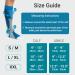 360 Relief Copper Compression Socks | Graduated Athletic Fit for Women & Men - Blue | Ideal for Running, Nurses, Shin Splints, Travel & Pregnancy | Includes Mesh Laundry Bag | L-XL Size - Buy Online on GoSupps.com