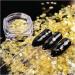 Nail Art Stickers Decals 90pcs/Box 10 Style Snowflake Gears Christmas New Year Sequins Nail Art Decals Sturdy and Practical Professional - Buy Online on GoSupps.com