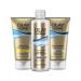Olay Cleansing Kit: Cleanse Balm 150ml Micellar Water 237ml Daily Polish 150ml
