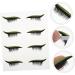 Outanaya 4 pairs Up Women Tape Tools Eyelash Eyeliner Self-adhesive Shiny Decals Pencils Temporary Adhesive 4x1.5cm As Shown - Buy Online on GoSupps.com