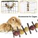 Natural Bunny Chew Toy - Barley Ears, Apple Stick, Grass Ball, Rose Flower Ball - Ideal for Rabbits, Hamsters, Parrots, Chinchillas, Guinea Pigs - 1Pc - Buy Online on GoSupps.com