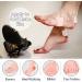 JKcare Moleskin for Feet - Self-Adhesive Blisters Protection Pads - 30 Pack Heel Padding for Friction Reduction & Foot Pain Relief - Buy Online on GoSupps.com