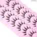 False Eyelashes Fluffy Natural Look 8D 20 mm Long C Curl Strip Eye Lashes Full Reusable Fake Eyelashes (C-manga 7pairs) - Buy Online on GoSupps.com