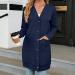Gefomuofe Cardigan Women's Long Cardigan Lightweight Loose Cardigan Long Cardigan Women's Lightweight Loose Casual Cardigan Sun Protection Shirt Holiday Beach Blouse M Navy - Buy Online on GoSupps.com