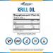 HerballMedick Krill Oil 500mg - Omega 3 Fatty Acid Heart Health & Joint Support Supplement with Antioxidant for Cholesterol, Brain, and Eye Health - Buy Online on GoSupps.com