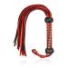 AOXVIA Horse Red Whip Horse Whip Riding Crop Equestrian Faux Leather Whip Horse Equipment Whip Training Horse Riding Whip 23 inch