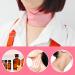 Reusable Pink Castor Oil Pack Massage Belt Set for Neck & Belly - Non-Expired TPU Oil Packs for Soothing Relief - Buy Online on GoSupps.com