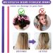 VEGCOO 42 Pcs Flexible Curling Rods Kit 40 Pcs 9.5'' Flexi Rods in 0.3''/0.5'' Diameters with 2 Pcs Steel Pintail Comb for Long Hair Short Hair DIY Hair Salon - Buy Online on GoSupps.com