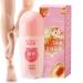 Cracked Foot Cream Roll-On, Gentle Natural Moisturizing Foot Cream | Heel Care for Feet - Peach Flavored Cracked Foot Cream - Repairs & Restores Dry Feet