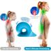 Anzorhal Neck Massage Device - Neck Shoulder Pillow for Pain Relief Cervical Traction & Headache Relief | Magnet Therapy (Blue) - Buy Online on GoSupps.com