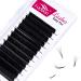 Self-fleeting volume eyelashes easy fan lashes eyelash extension DD curl 0.05mm 8-14mm 12row light-faning eyelashes for volume technology eyelash extensions (Mix 8-14mm 0.05-dd)