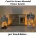 OakiWay Dog Memorial Candle Holder - Beautifully crafted tribute to your beloved pet - Buy Online on GoSupps.com