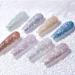 GZMAYUEN Crystal Diamond Nail Glitter Powder Set - 8 Pieces Gold, Silver, Rose Gold, Blue Glass Stone Chrome Sparkles - Nail Pigment Decoration Kit - Buy Online on GoSupps.com
