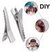 30MM Small Alligator Hair Clips - 100 Piece Silver Metal Pins for Hair Care & Crafts - Buy Online on GoSupps.com