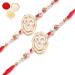 Ghasitaram Gifts Rakhi for Brother Rakhis Online- Set of 2 The Sparkle of Heavenly Divine Blessings for My brother Rakhi