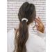 White Weave Pearl Hair Ties - Pack of 3 | Stretch Hair Scrunchies for Women and Girls - Buy Online on GoSupps.com