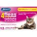 Tablets - Flea Killer for 12 Treatments Safe with Other Treatments 4 Weeks Onwards
