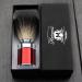 Buy Handcrafted Red Handle Black Badger Hair Shaving Brush for Men | International Shipping Available - Buy Online on GoSupps.com