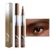 Acunny Eyebrow Tint Pencil Waterproof Eyebrow Pen Long Lasting Eyebrow Pen Waterproof Liquid Eyebrow Pencil - Precise Color Natural Eyebrow Pen and Stain Resistant for