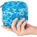 Menstruation Pad Bag with Zipper - Stylish Women's Napkin & Tampon Bag | Blue Fish Silhouettes - Perfect for Girls - Buy Online on GoSupps.com