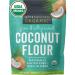 Organic Coconut Flour (4 lbs) - Gluten Free Flour Substitute for Keto, Paleo and Vegan Baking, Low Fat and Fiber-Rich Coconut Baking Flour, Non-GMO, Unbleached and Unrefined, 1.81 kg