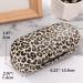 Moko Double-Sided Glasses Case with Mirror | Scratch-Resistant & Stylish Leopard Pattern for Glasses Reading Glasses & Contact Lenses - International Shipping Available - Buy Online on GoSupps.com