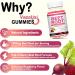 Beet Root Gummies 7000MG Nitric Oxide Beetroot Gummies with Coq 10, Grape Seed, Pomegranate for Circulation & Energy Support Vegan, Non-GMO, 120 Beet Chews 60 Count (Pack of 2) - Buy Online on GoSupps.com