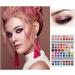 DEERWIN Professional Eyeshadow Palette 71 Shades Pressed Matte and Shimmer Eye Makeup Pallet Highly Pigmented Colorful Powder Long Lasting Waterproof Eye Shadow - Buy Online on GoSupps.com